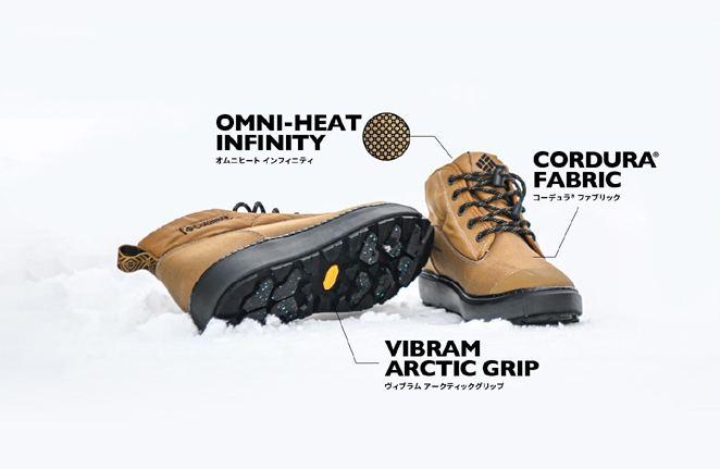 コロンビア　サップランドⅡチャッカWP　OH　インフィニテイ　ウインターブーツ Columbia SAPLAND(TM) II CHUKKA WP OH INFINITY BLACK（サップ