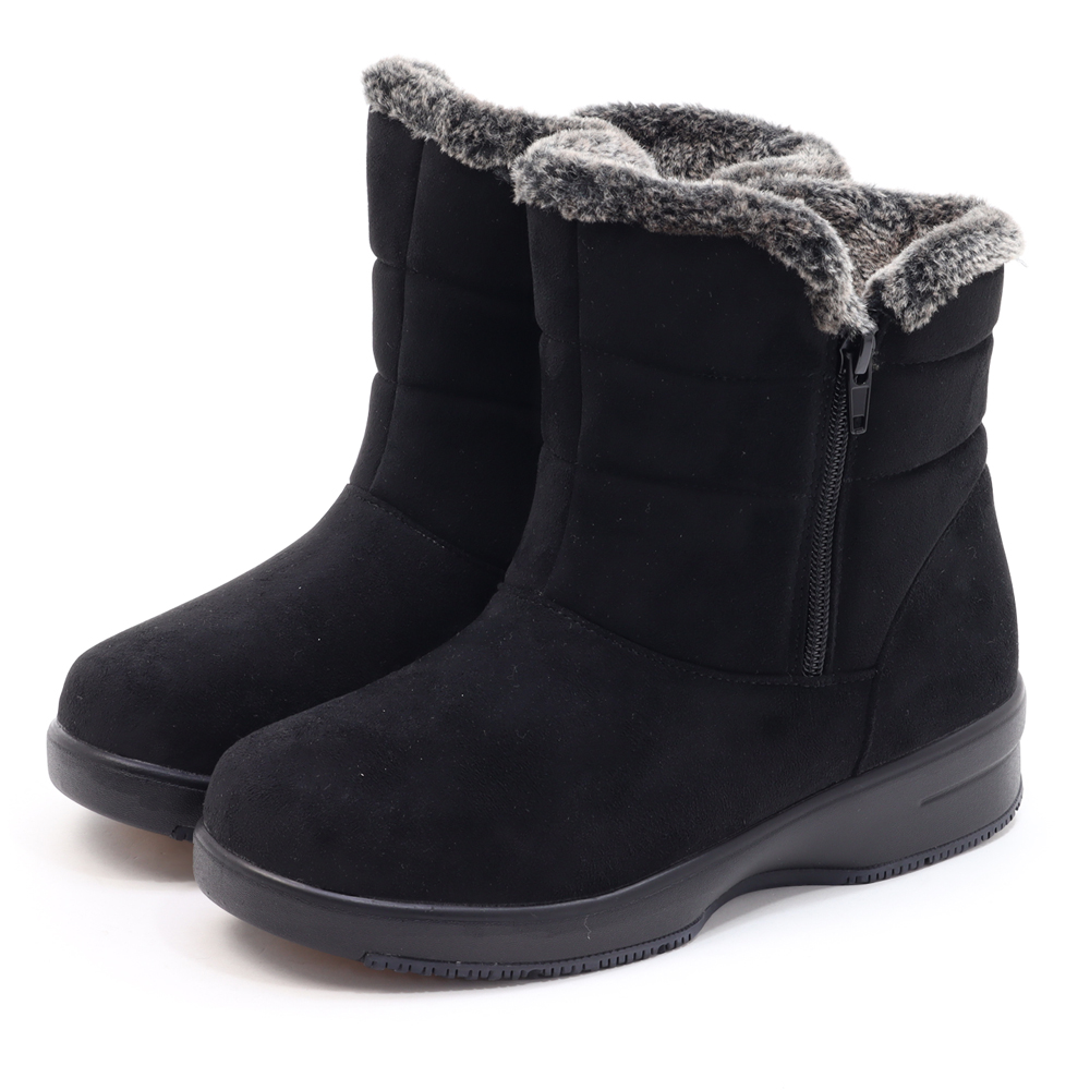 NORTH DATE（ノースデイト） レディース 防滑 防寒 幅広 4E 両側サイド