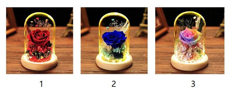 プリザーブドフラワー 枯れない花 ガラスドーム 薔薇 ドライ プリザーブドフラワー 枯れない花 ガラスドーム 薔薇 ドライ