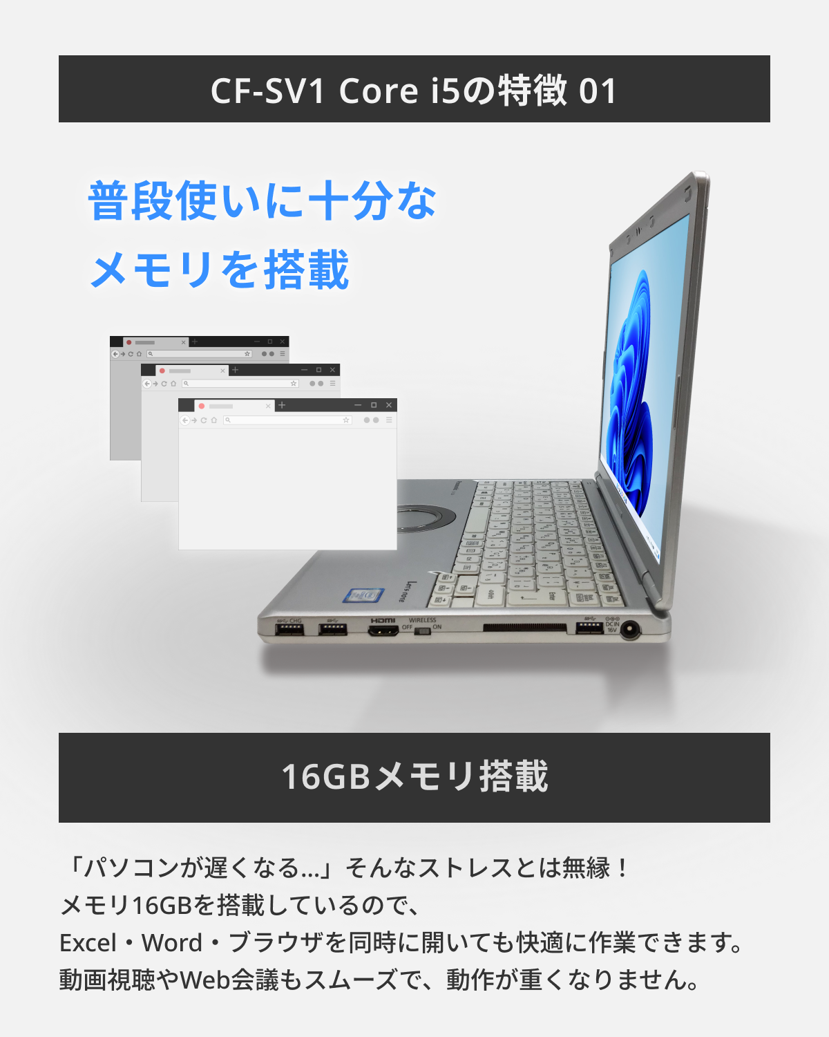 Let's note SV 中古ノートパソコン パナソニック レッツノート