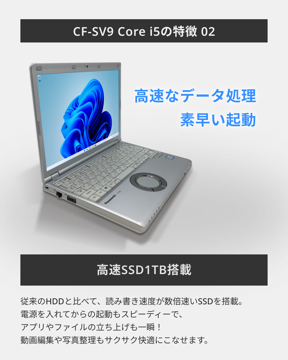 Let's note SV 中古PC ノート windows11 軽量 パナソニック レッツ