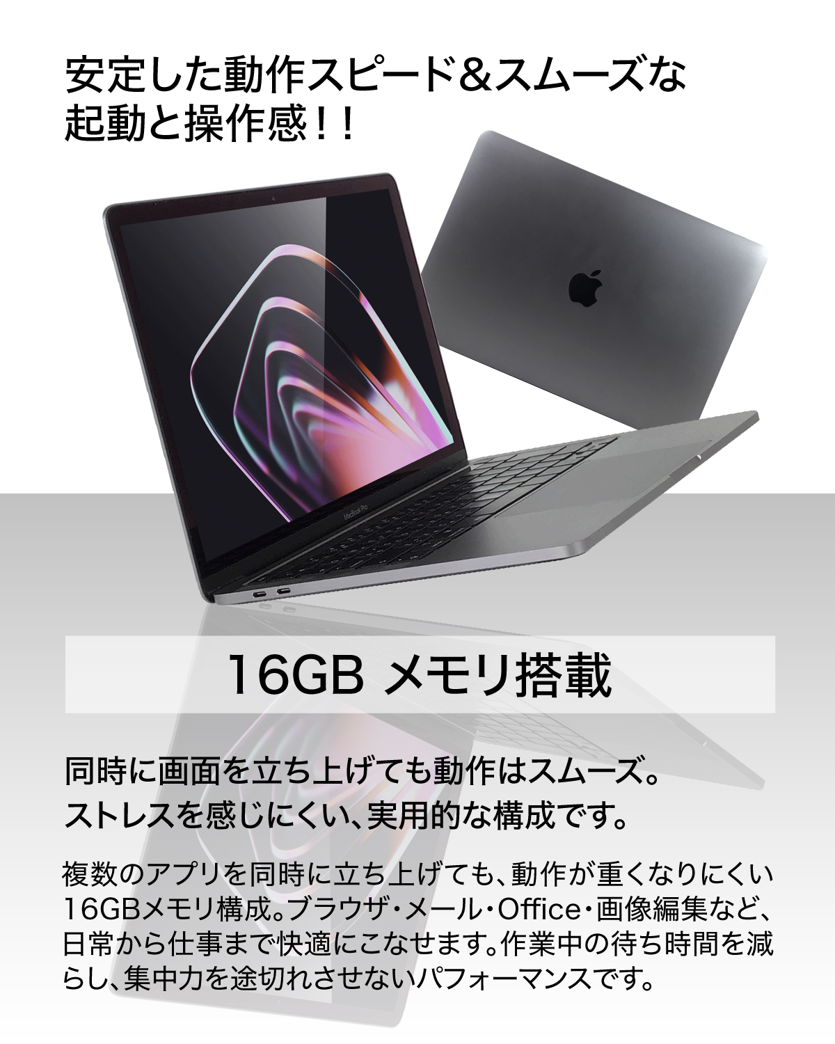 MacBook Pro M1 16GB SSD 256GB A2338 中古 ノートパソコン マックブック プロ Apple 純正品 爆買の画像