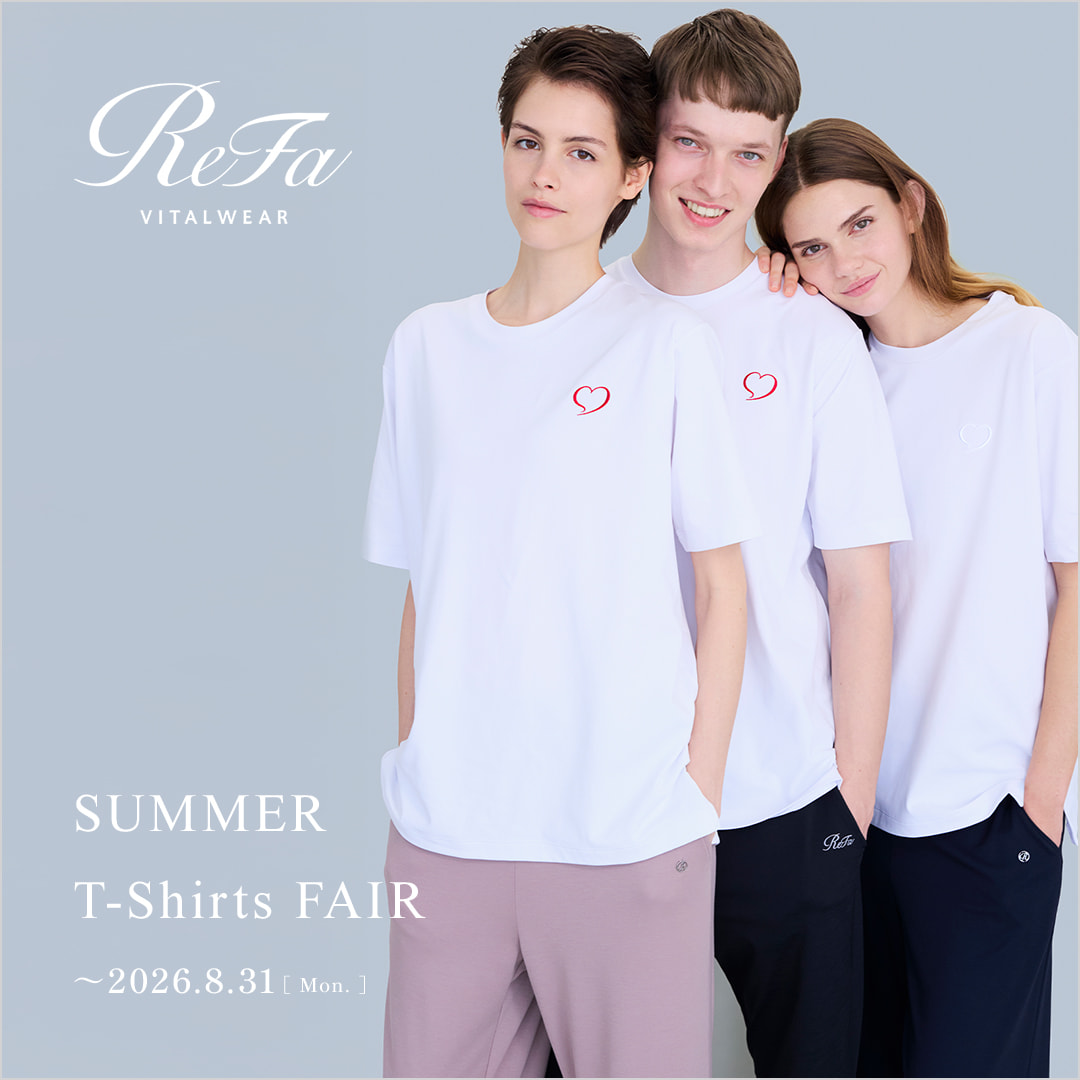 リファバイタルウェア SUMMER T-Shirts FAIR