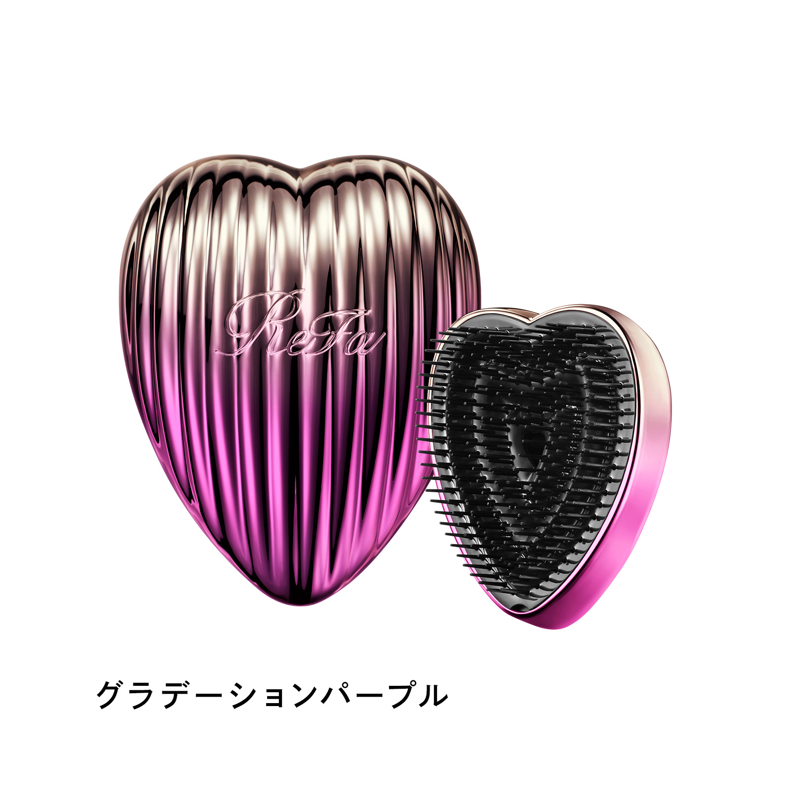 【公式ストア】リファ ハートブラシレイ 鏡付き 誕生日 ギフト 持ち運び ReFa HEART BRUSH RAY ハート くし ブラシ ヘアブラシ 頭皮 RHC｜mtgec｜04