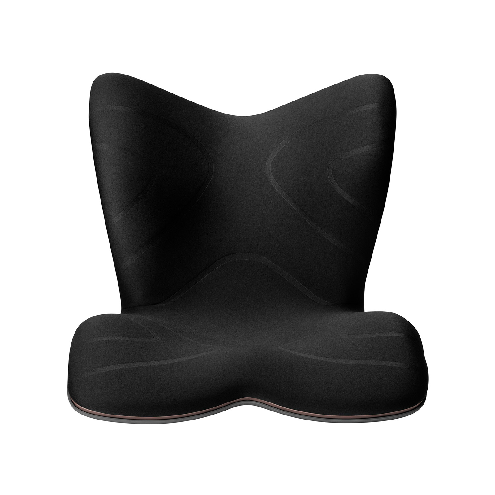 Style PREMIUM スタイル プレミアム ブラック 座椅子黒イス - 椅子
