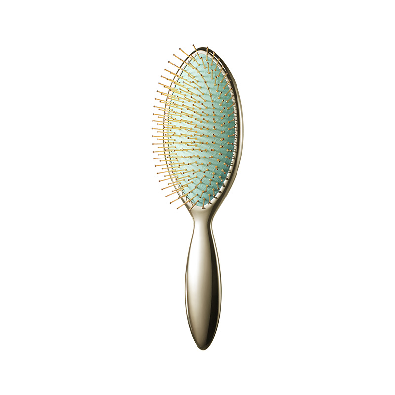 新品未開封ReFa AURA ゴールド　リファ　オーラ ReFa（リファ） ○ 冷感ヘアブラシ ○ リファオーラ ヘアブラシ 金ピン