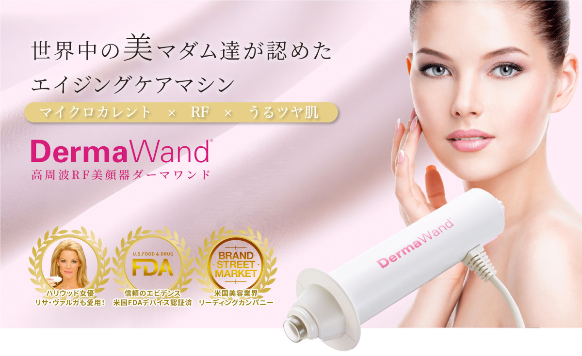 RF美顔器 リフトアップ ダーマワンド Derma Wand スチーマー EMS KNS