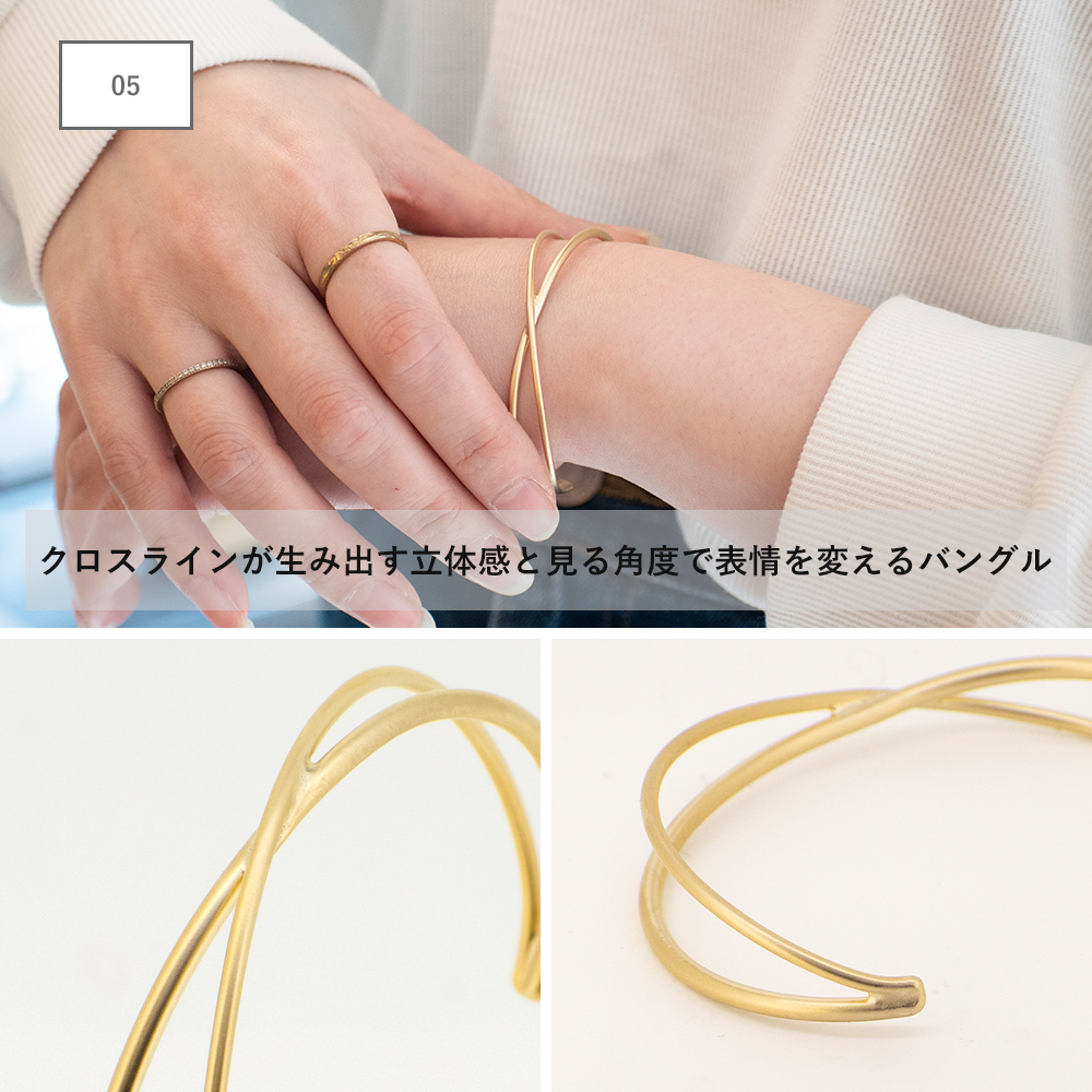 accessories mauさんの真鍮のバングル accessories mau わっかバングル / 生活雑貨pedlar