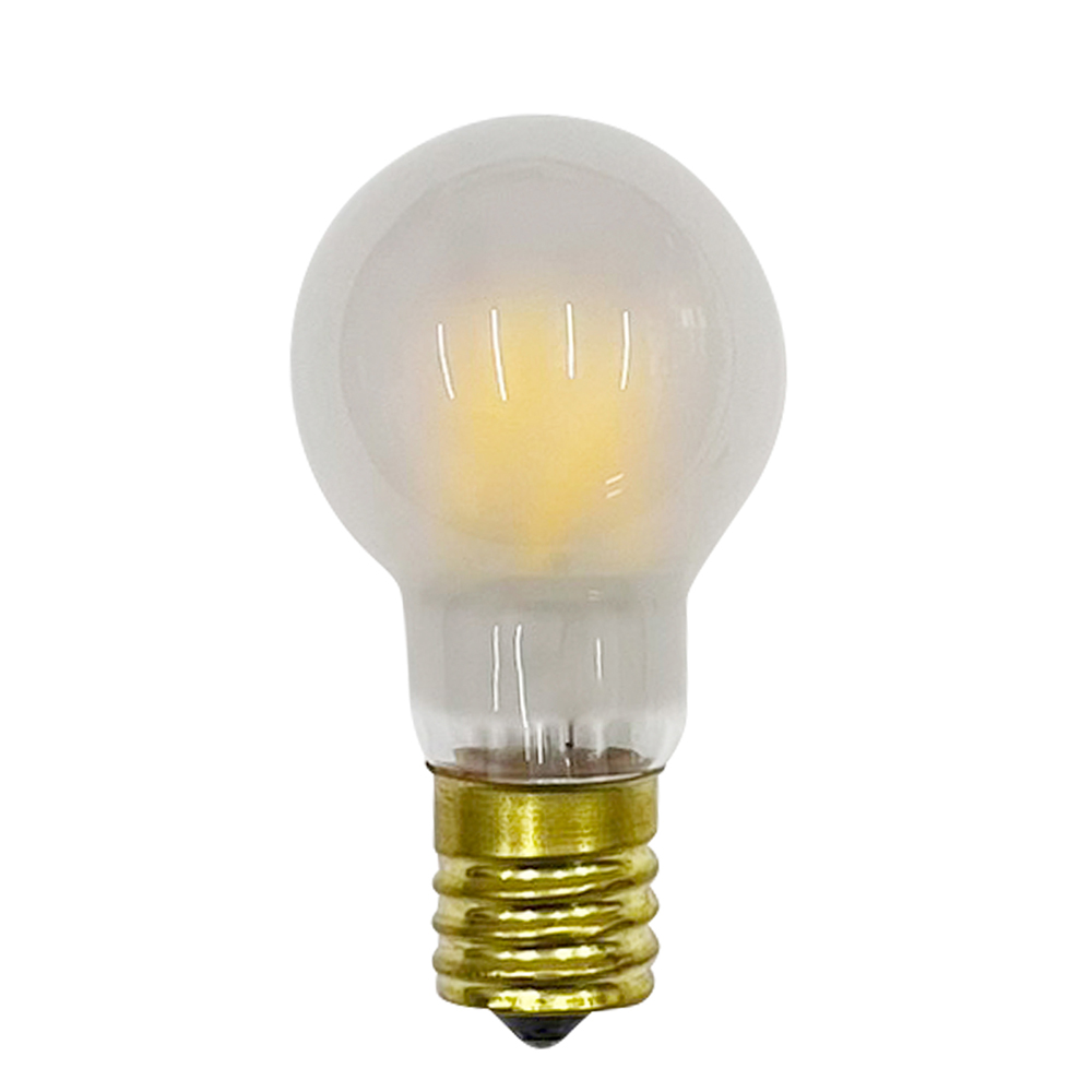 LED電球 E17 30W相当 40W相当 ミニクリプトン球 電球色 ガラス