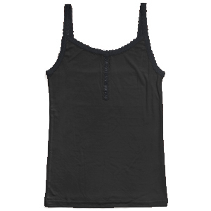 ヘンリーネック風 レースキャミソール リブ素材 レディース 全6色 ブラック ホワイト グレー ピンクベージュ オレンジ ピンク フリーサイズ インナー トップス Co19 008 Mude ムード 通販 Yahoo ショッピング