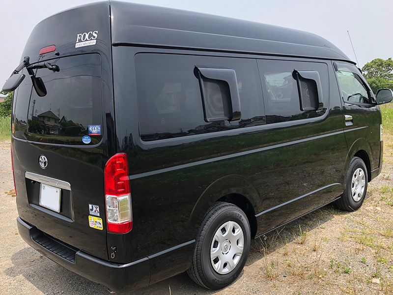 ハイエース200系 網戸 対応 小窓 バイザー 4型以降 1P オグショー FLEX