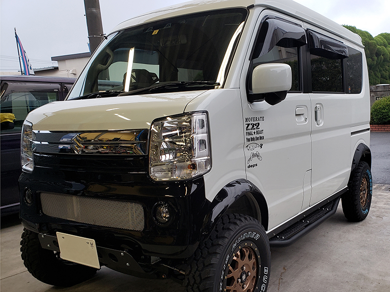 エブリイ エブリイワゴン DA17V DA17W DA18 ドアバイザー ビッグ