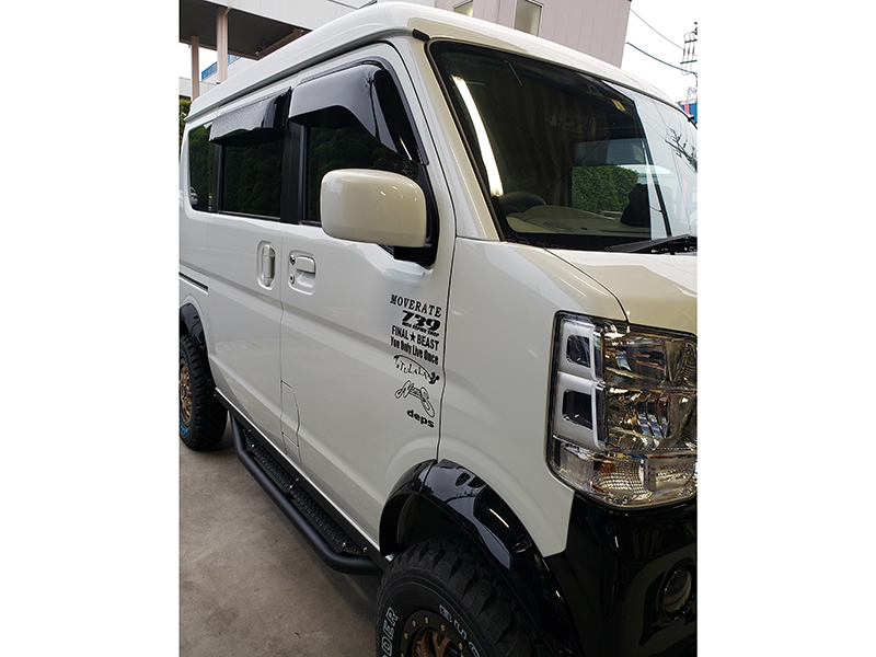 エブリイ エブリイワゴン DA17V DA17W DA18 ドアバイザー ビッグ