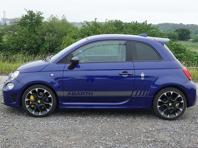 フィアット500 アバルト500 ドアバイザー セミ ワイド FIAT500