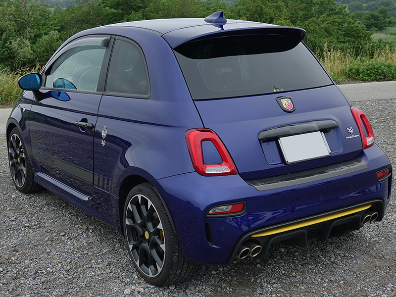 フィアット500 アバルト500 ドアバイザー セミ ワイド FIAT500