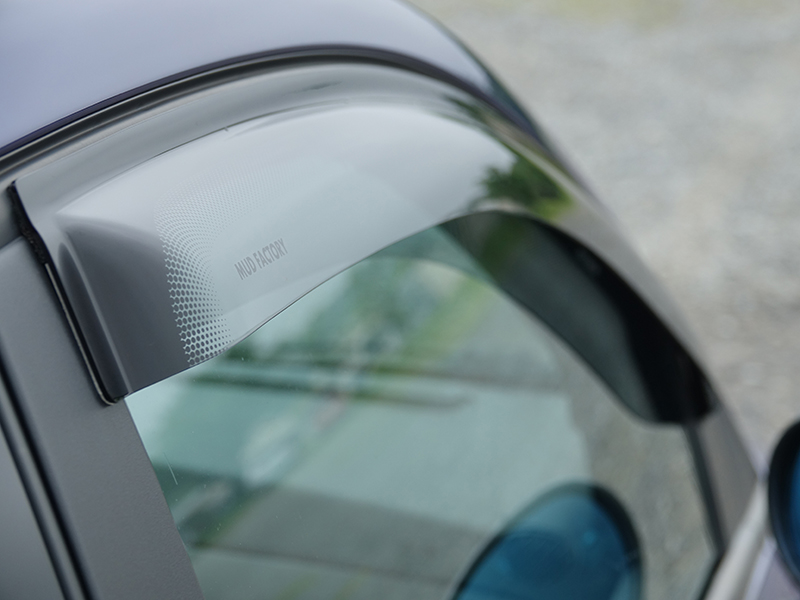 サイドバイザー　ＦＩＡＴ５００／ＡＢＡＲＴＨ５００　フロント　要在庫確認 フィアット500 アバルト500 ドアバイザー セミ ワイド FIAT500