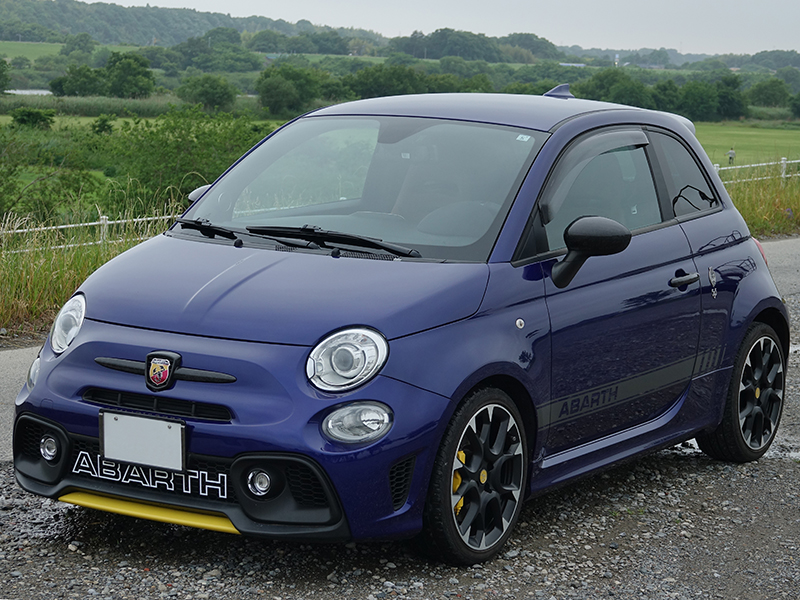 フィアット500 アバルト500 ドアバイザー セミ ワイド FIAT500