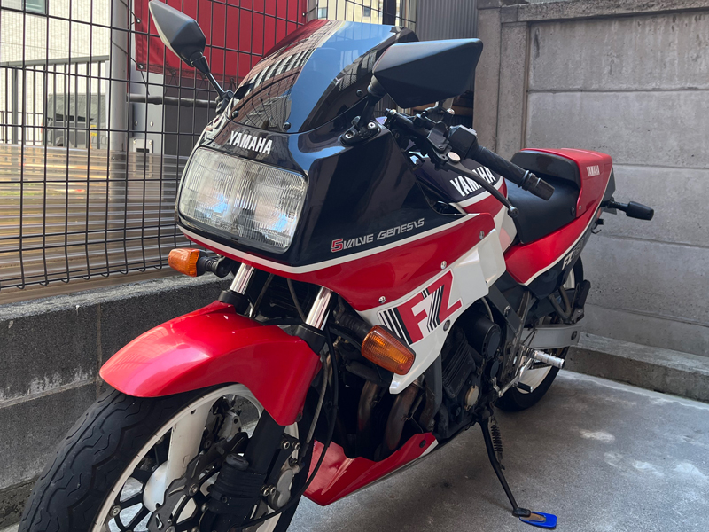 ヤマハ FZ750 (1FM) スクリーン 純正サイズ パーツ ダークスモーク