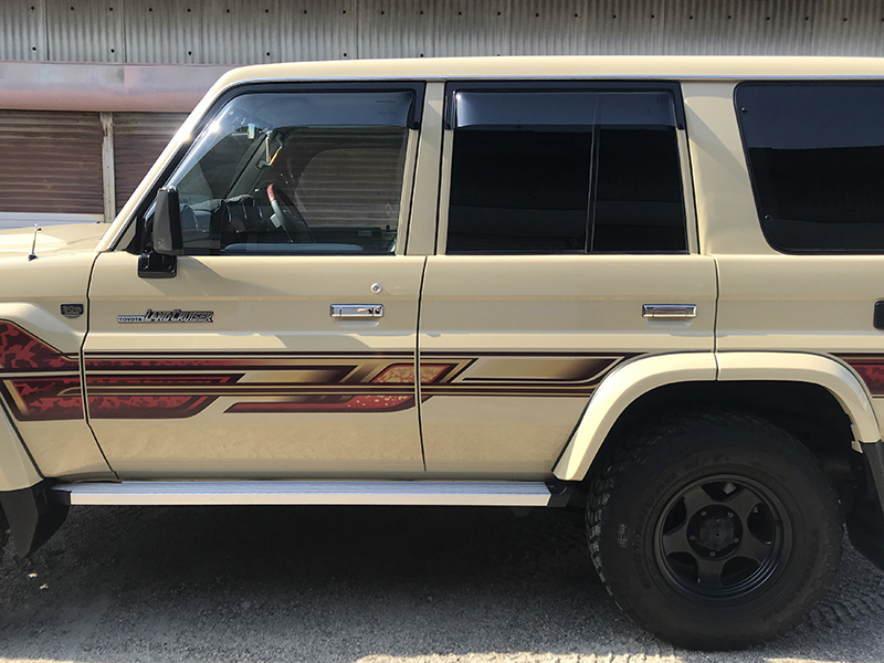 再再販ランクル70（ドアバイザー）｜外装パーツ｜自動車 | 車、バイク