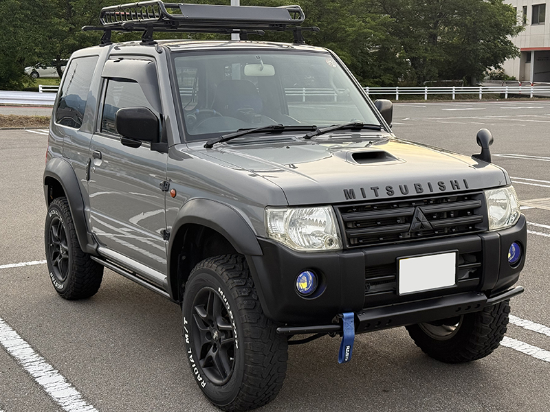 三菱 パジェロミニ ジュニア H51 H56 H53A H58A H57A ドアバイザー