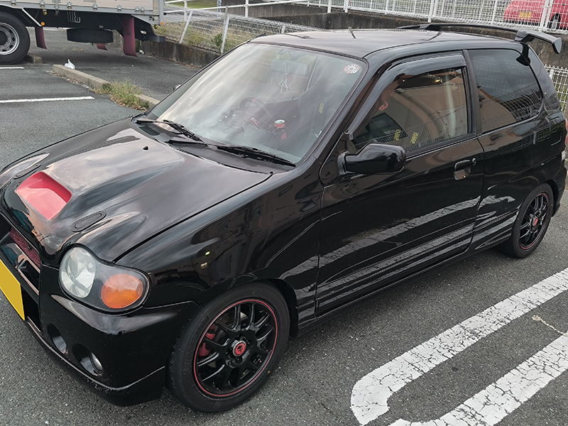 アルト HA12S HA22S HA23S HA12V HA23V セミワイド ドアバイザー