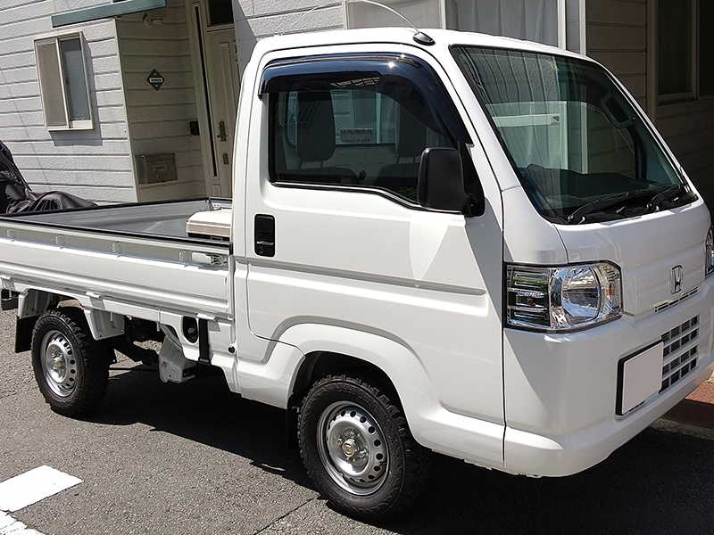 アクティ トラック HA8 HA9 ドアバイザー ビッグ ワイドバイザー