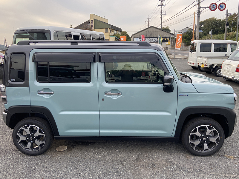新型 ハスラー MR52S MR92S ドアバイザー ビッグ ワイドバイザー