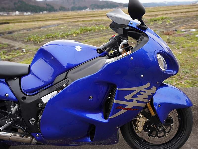 スズキ GSX1300R 隼 ハヤブサ 初期型 1999 - 2007 スクリーン カスタム