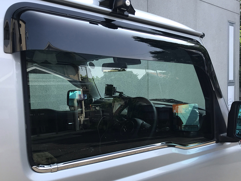 新型 ジムニー JB64 JB64W JB74 JB74W ドアバイザー ビッグ ワイド