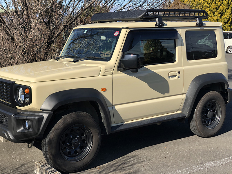 新型 ジムニー JB64 JB64W JB74 JB74W ドアバイザー ビッグ ワイド