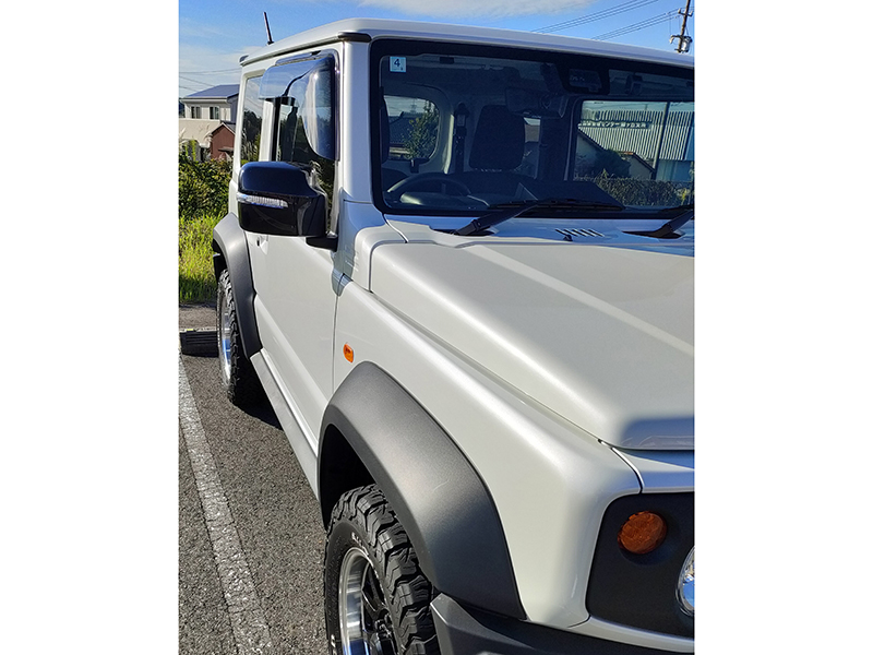 新型 ジムニー JB64 JB64W JB74 JB74W ドアバイザー ビッグ ワイド