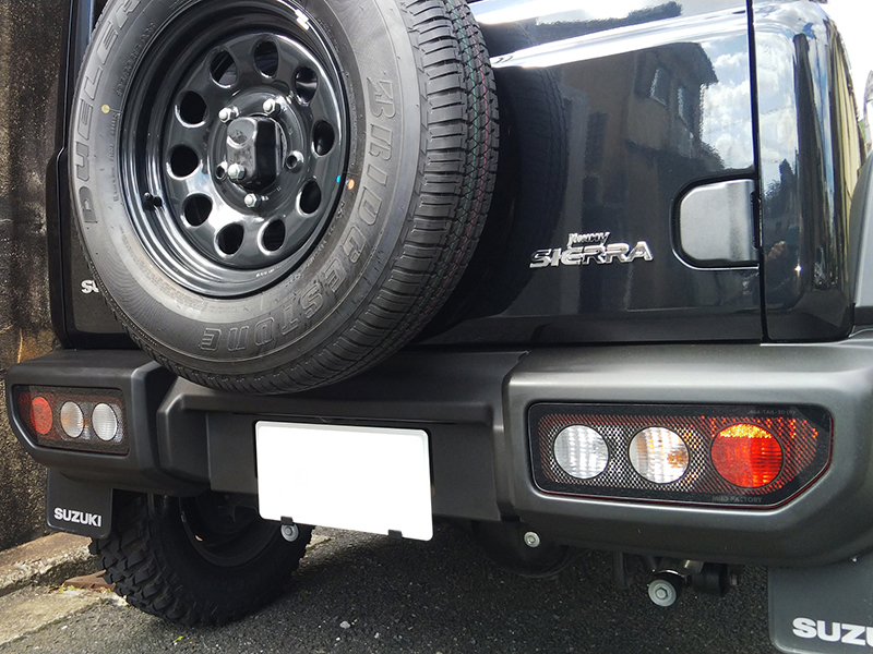新型 ジムニー JB64 JB64W JB74 JB74W JC74W テールレンズカバー 丸目