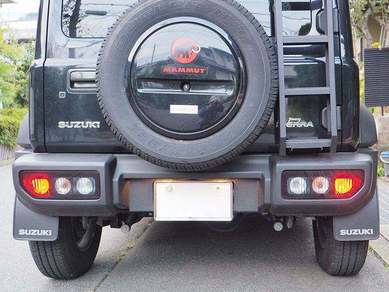 新型 ジムニー JB64 JB64W JB74 JB74W JC74W テールレンズカバー 丸目