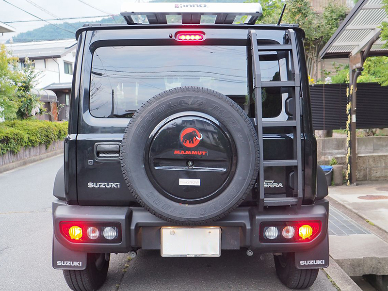 新型 ジムニー JB64 JB64W JB74 JB74W JC74W テールレンズカバー 丸目
