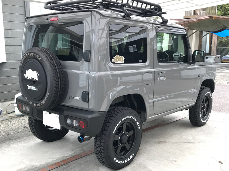 新型 ジムニー JB64 JB64W JB74 JB74W JC74W テールレンズカバー 丸目