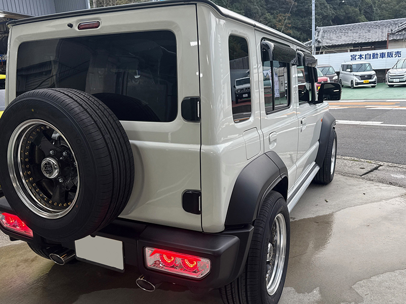 ジムニー ノマド JC74 JC74W ビッグワイドバイザー ドアバイザー JIMNY