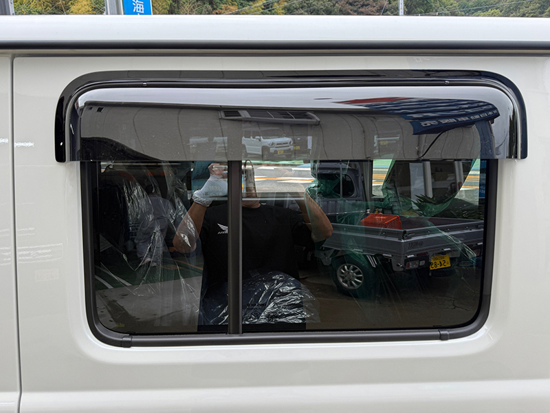 ジムニー ノマド JC74 JC74W ビッグワイドバイザー ドアバイザー JIMNY