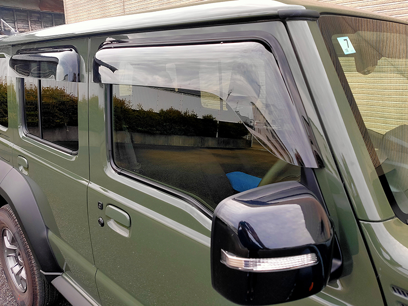 ジムニー ノマド JC74 JC74W ビッグワイドバイザー ドアバイザー JIMNY