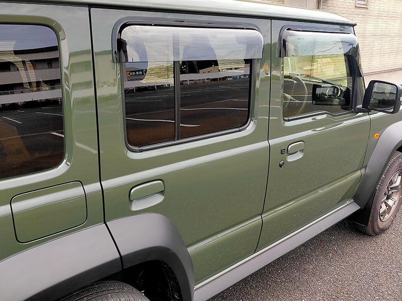 ジムニー ノマド JC74 JC74W ビッグワイドバイザー ドアバイザー JIMNY