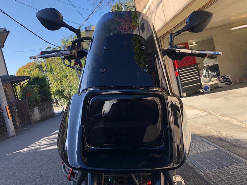 スズキ カタナ GSX1100S GSX1000S GSX750S ヘッドライトカバー ダーク