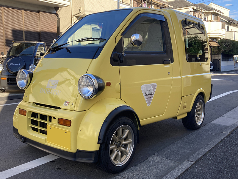 ダイハツ ミゼット2 K100P 100C型 ドアバイザー 純正に近い形状