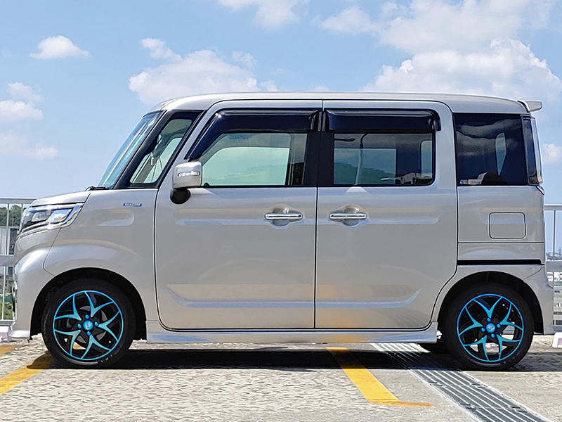 スズキ スペーシア MK53S型 MK33V ドアバイザー ワイドバイザー