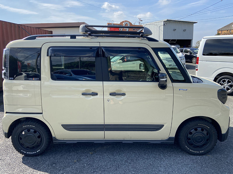 スズキ スペーシア MK53S型 MK33V ドアバイザー ワイドバイザー