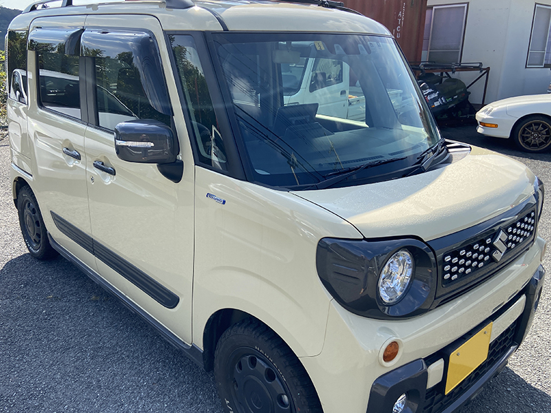 スズキ スペーシア MK53S型 MK33V ドアバイザー ワイドバイザー
