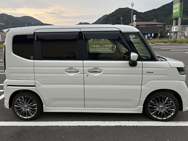 7月上旬入荷 スズキ スペーシア MK54S MK94SV ドアバイザー ワイド