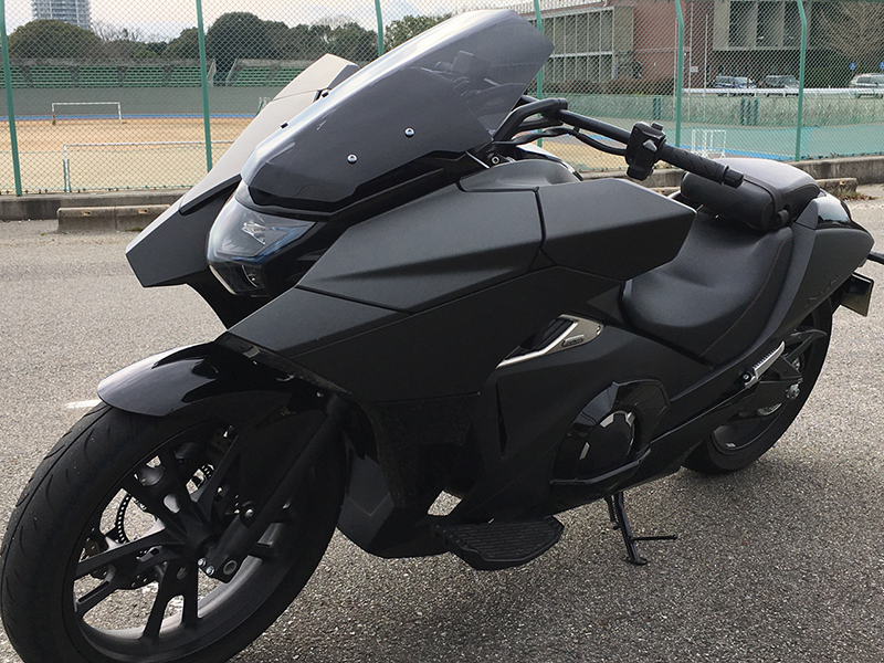 8月中旬入荷 ホンダ NM4 ウインドシールド ダーク エッジドシェイプ