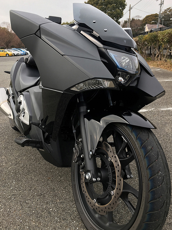 ホンダ NM4 ウインドシールド ダーク エッジドシェイプ スクリーン パーツ |  | 08