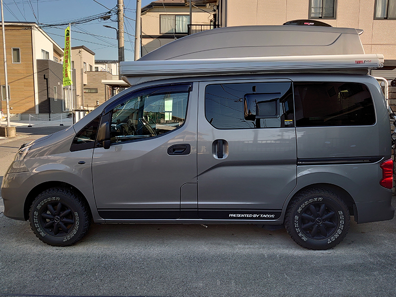 NV200 バネット バン デリカ D3 網戸 対応 小窓 バイザー 1P