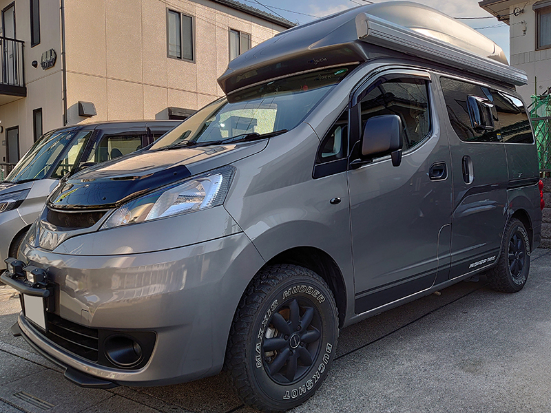 NV200 バネット バン デリカ D3 網戸 対応 小窓 バイザー 1P