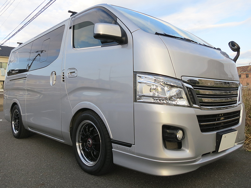 NV350 キャラバン ドアバイザー スーパー ワイドバイザー ライト